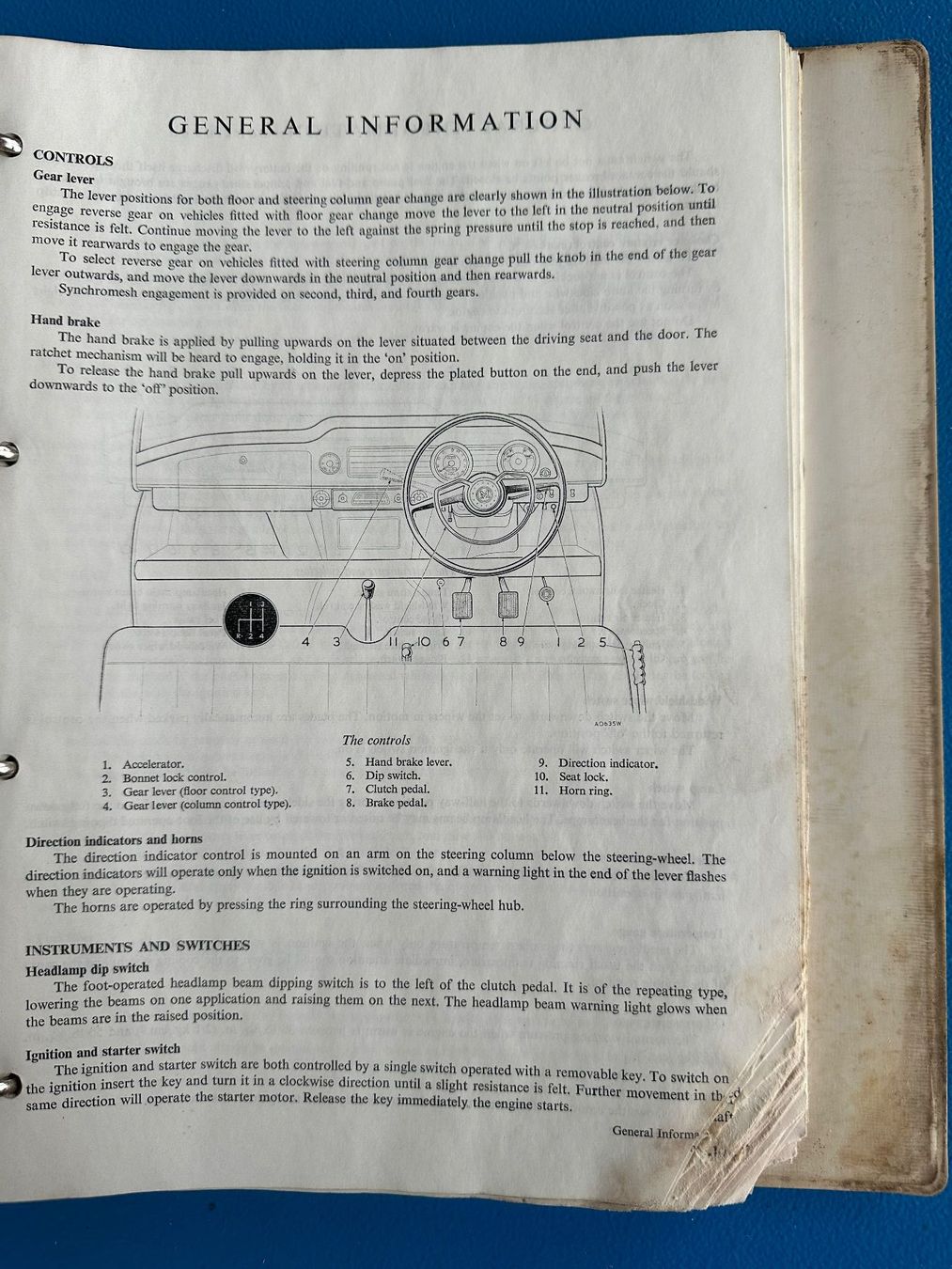 Libri: Unterlagen , Morris  1958 , Oldtimer – Usato da Boswil venduto da pavo1 4