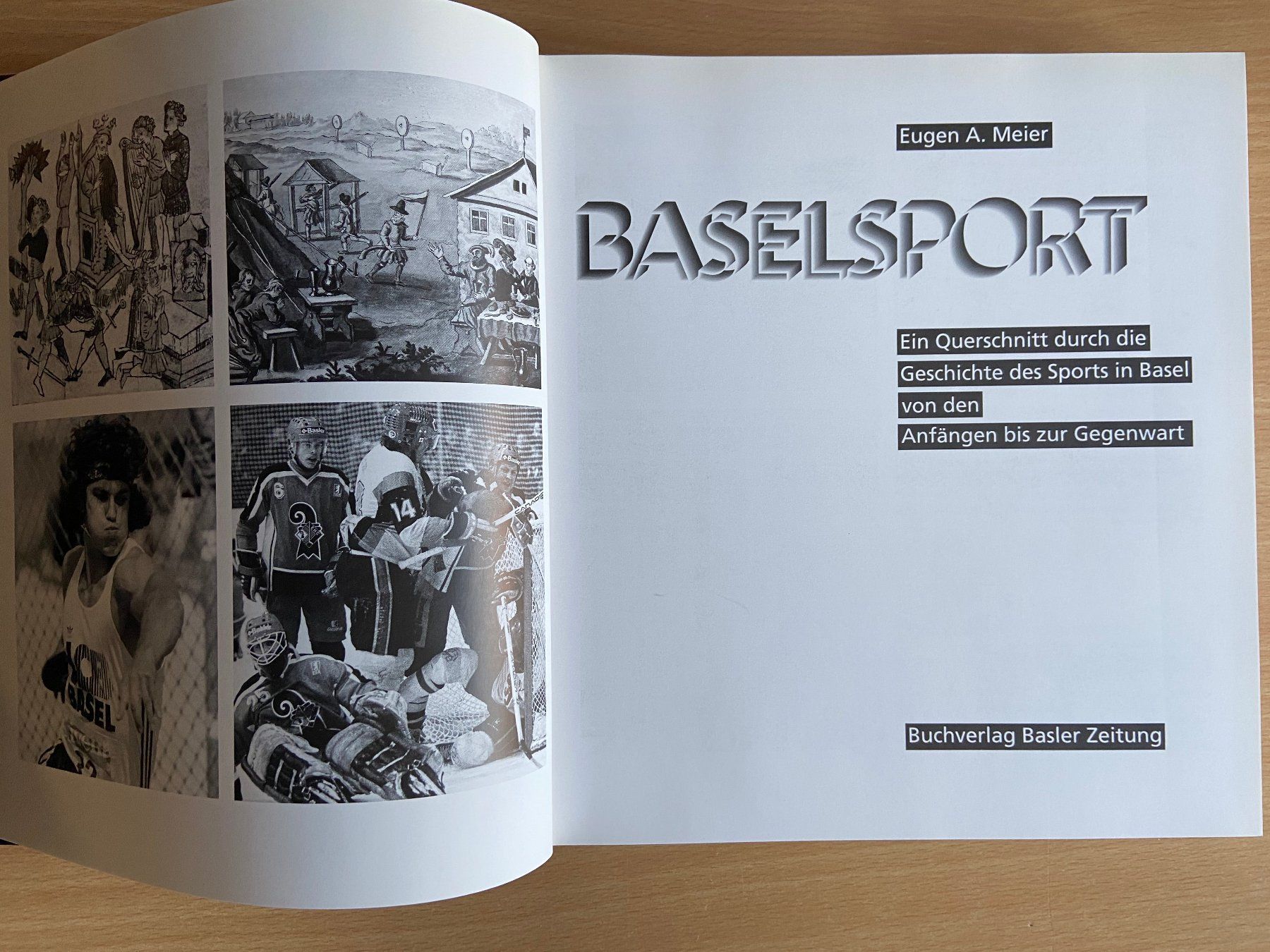 Libri: Buch Basler Sport von Eugen A. Meier – Usato da Böckten venduto da Hansi36 1