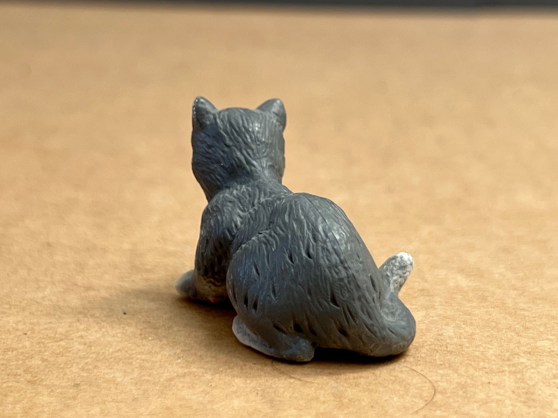 Schleich Statuette: Schleich Katze grau, liegend, 2004 – Usato da Ennetbaden venduto da mapa05 4