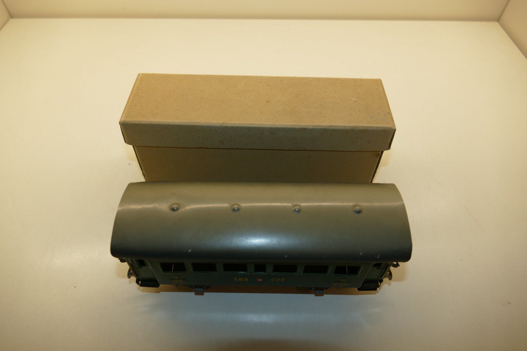 Buco Modellini di ferrovie: Buco 0: SBB 2./3.Kl. Personenwagen – Usato da Niederhasli venduto da rail-duerst