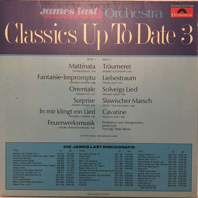 Dischi in vinile: 6x LPs James Last – Usato da Grüningen venduto da azulvinyl 1