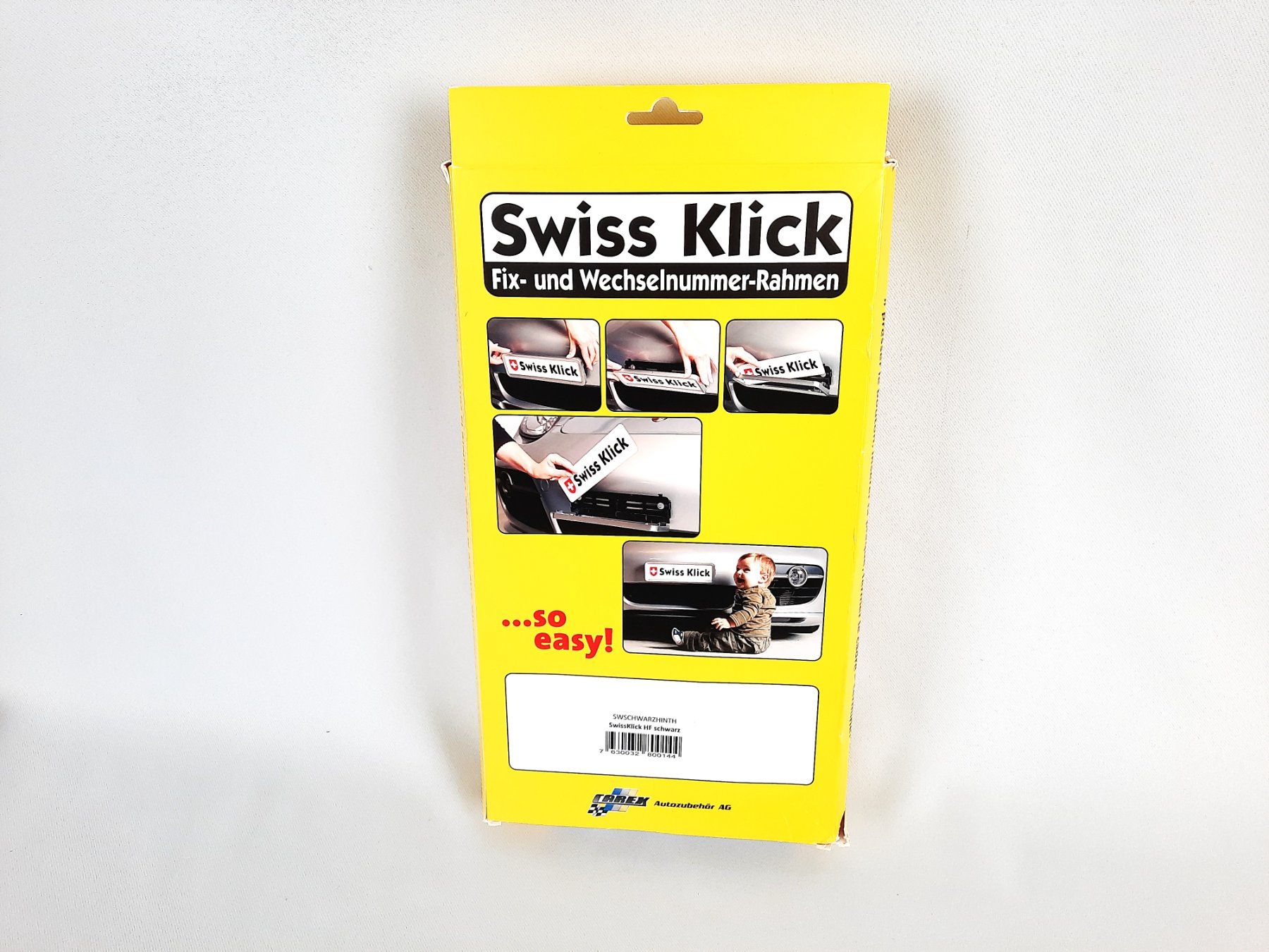 Swiss Klick Accessori per altri veicoli: SWISSKLICK Nummerrahmen – Nuovo (secondo la descrizione) da Beinwil am See venduto da Restwert_Beinwil 2