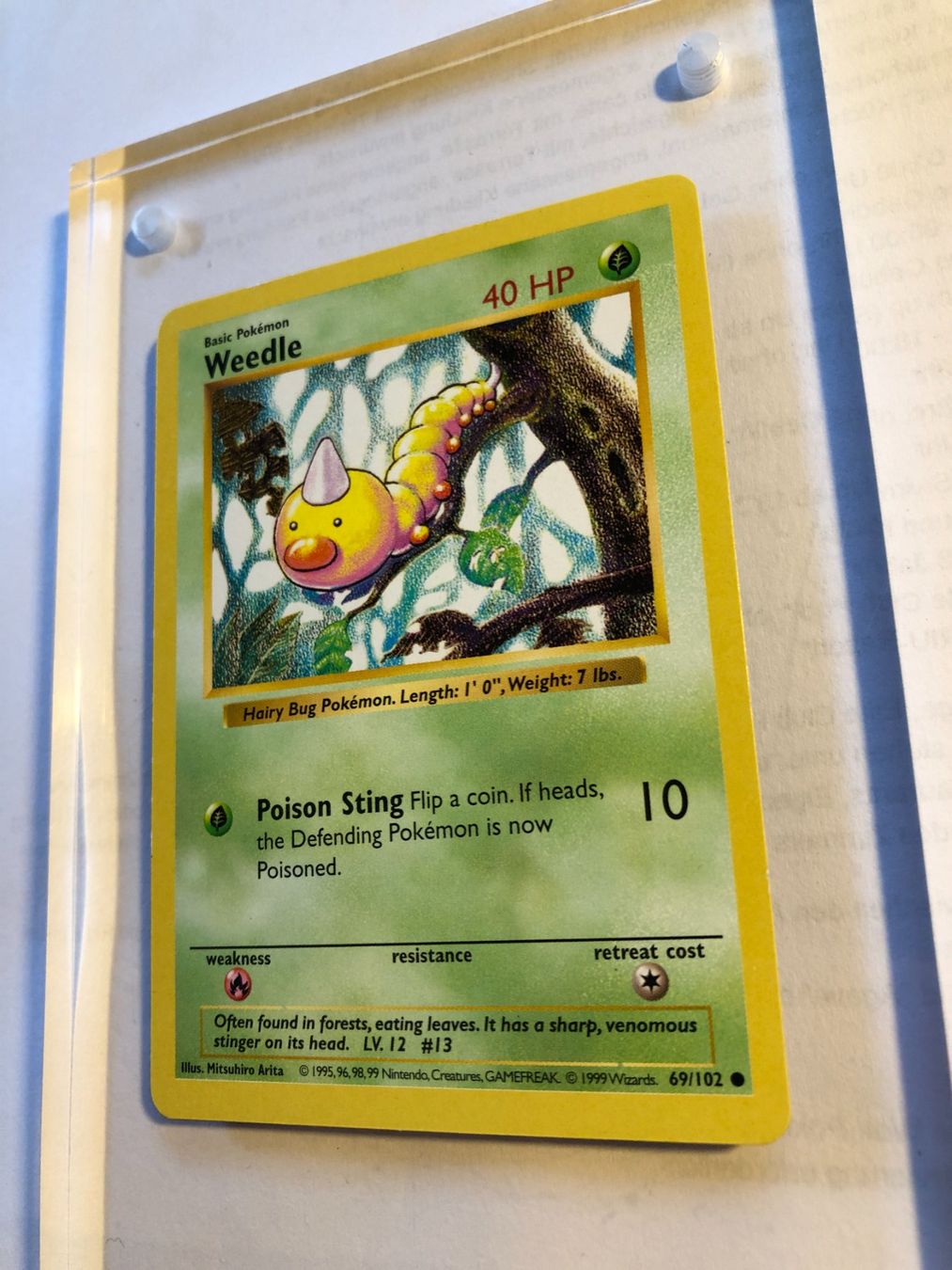 Cartes à collectionner: Weedle Shadowless Base set - LP - ab 1.- – D'occasion à Giubiasco par dan_pr8b 2