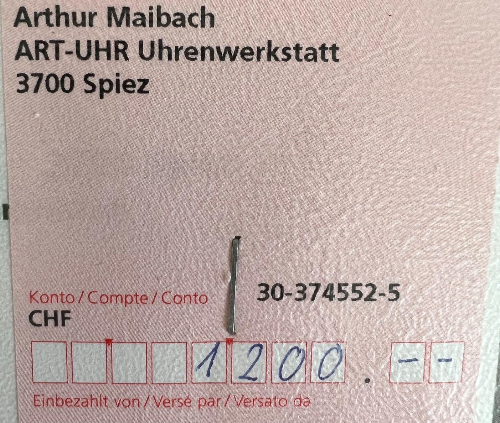 Orologi: Schwarzwalduhr / Lackschild von 1820 – Usato da Kirchberg BE venduto da wimmler 7