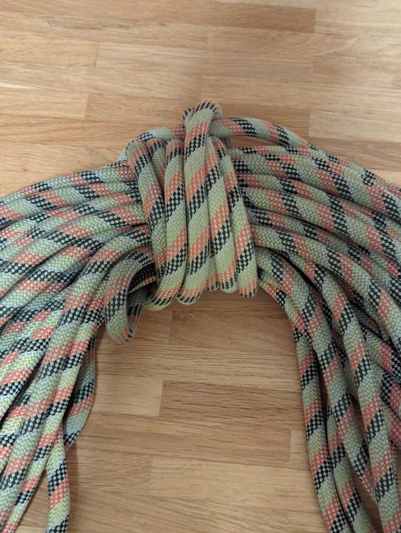 Kletterseil Für Baumpflege – 45,7 M Lang, 1,27 Cm Durchmesser, Polyester, Gelb, Statisch, Zugfestigkeit 9072 Kg