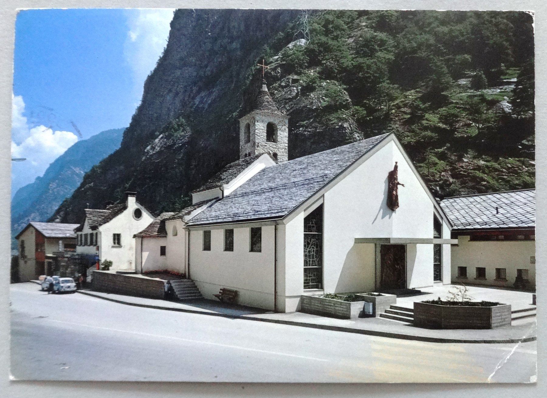 Cartoline postali: Gondo VS, Kirche – Difettoso da Fétigny venduto da Billy2miny