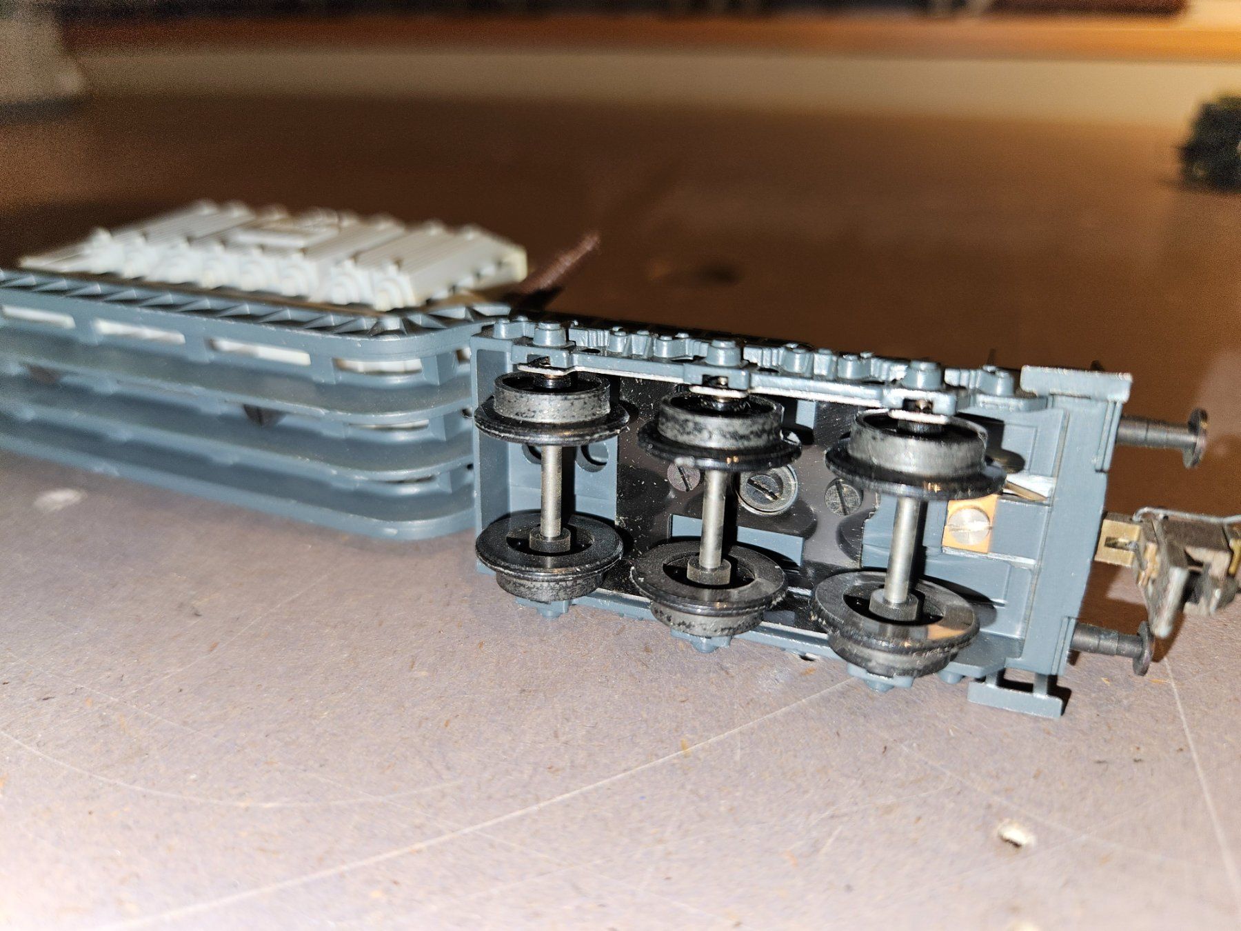 Trix Modellini di ferrovie: Trix ?? Mecano Güterwagen ohne OVP – Usato da Bern venduto da lukas90pilze 4