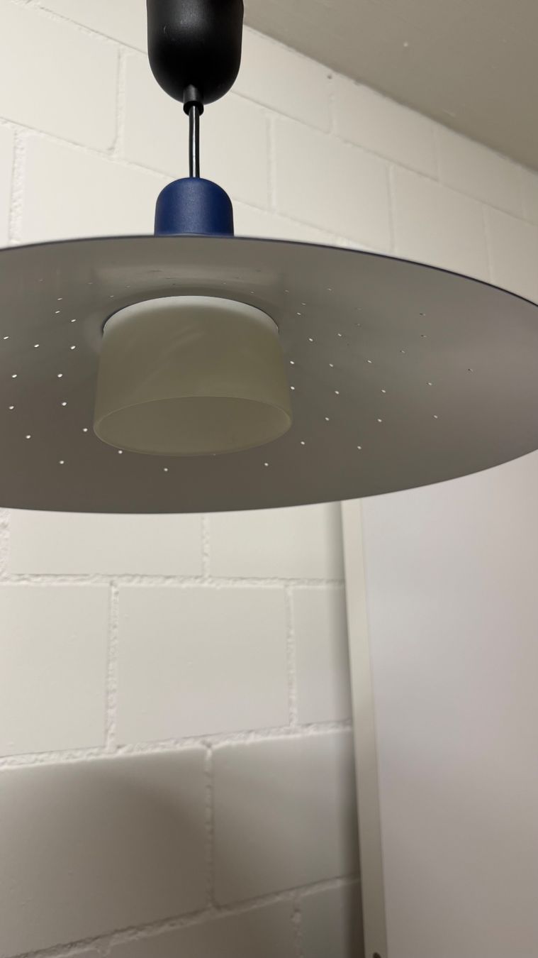 Kronleuchter & Deckenlampen: Hängelampe blau – Gebraucht aus Wettingen von gipas13 2