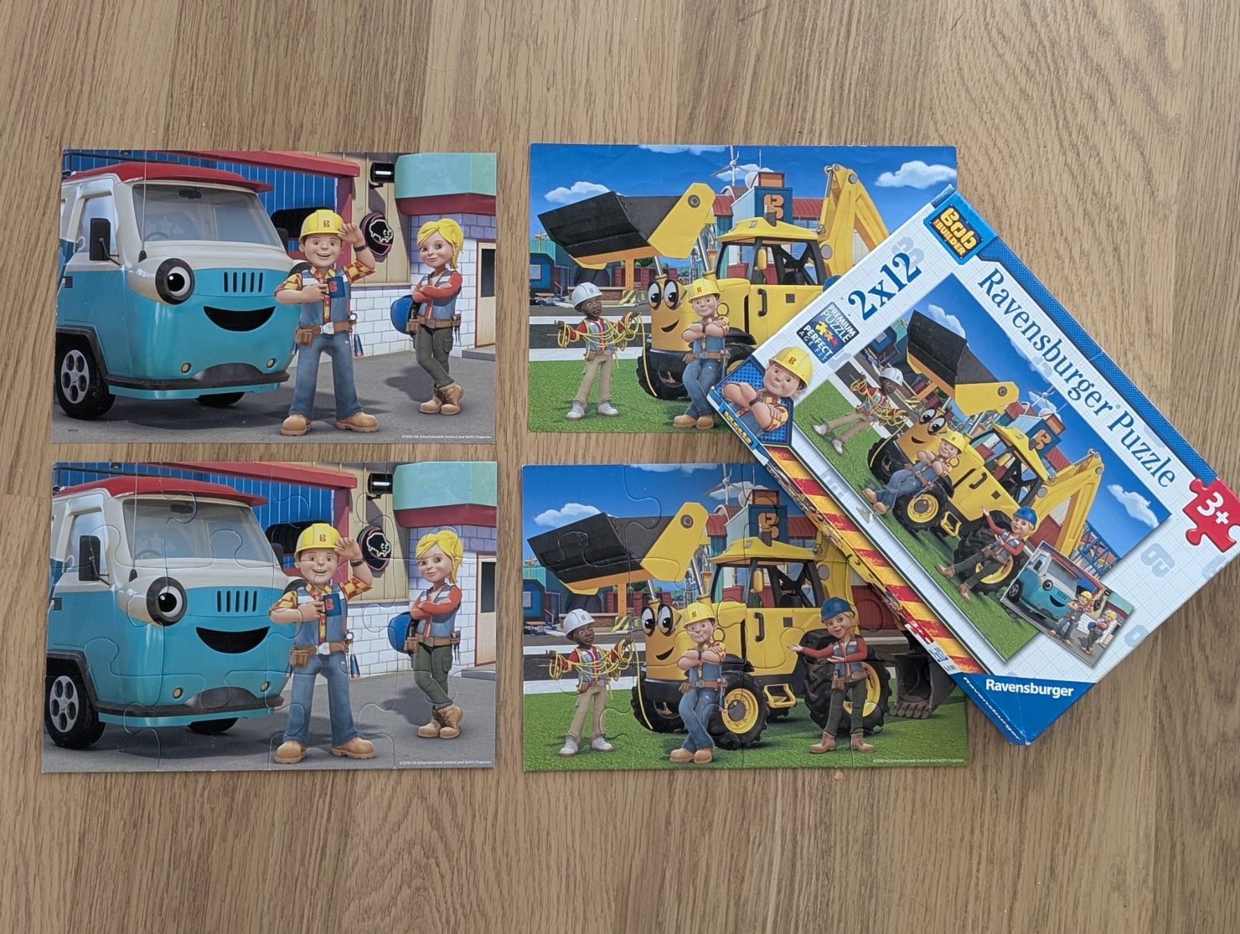 Ravensburger Puzzle: Ravensburger Puzzle zwei Puzzles mit 2x 12 Teile – Usato da Netstal venduto da WidiC