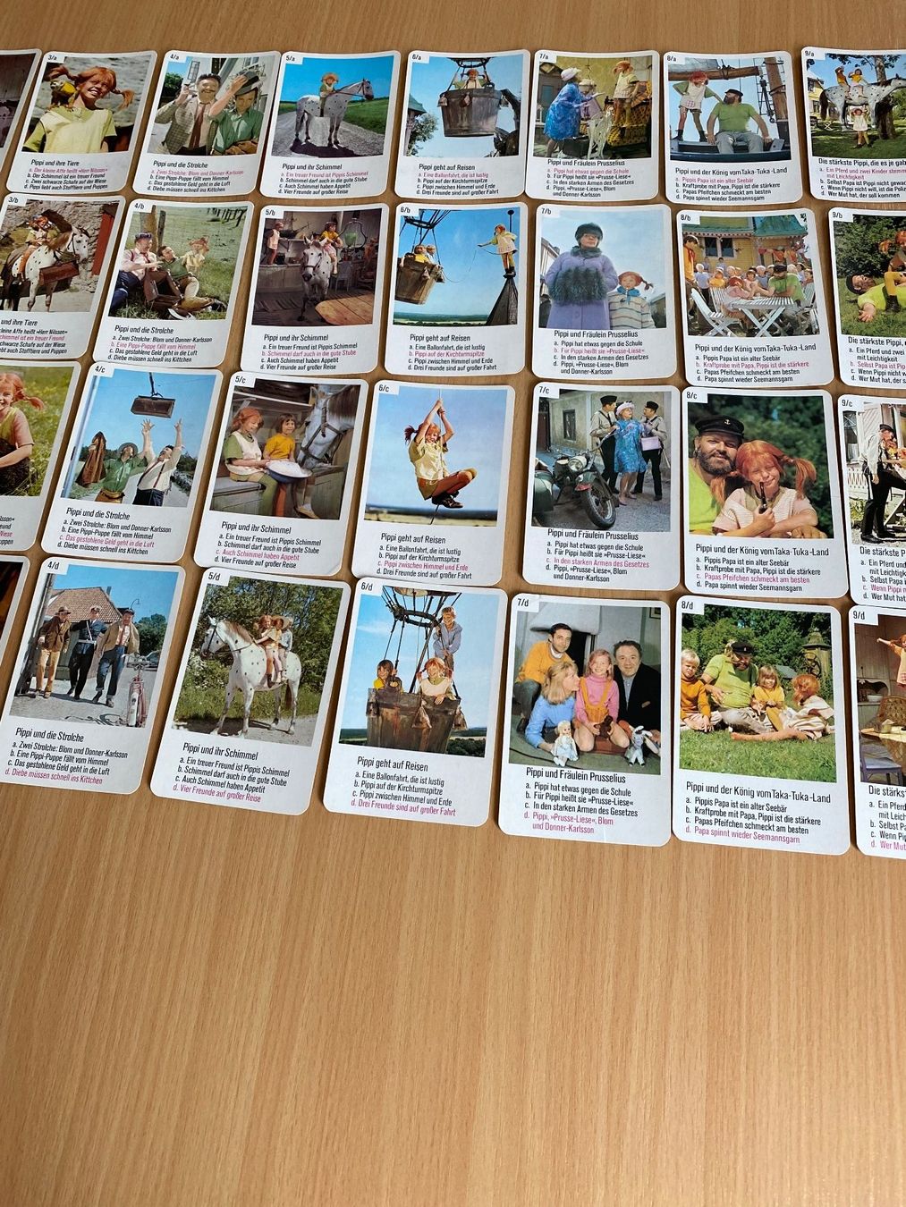 Giochi: Pippi Langstrumpf Quartett F.X. Schmid, Vintage, Komplett – Usato da Stein AR venduto da claire009 5
