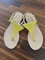 Sandalen Gelb aus Leder - NEU! - Gr. 36