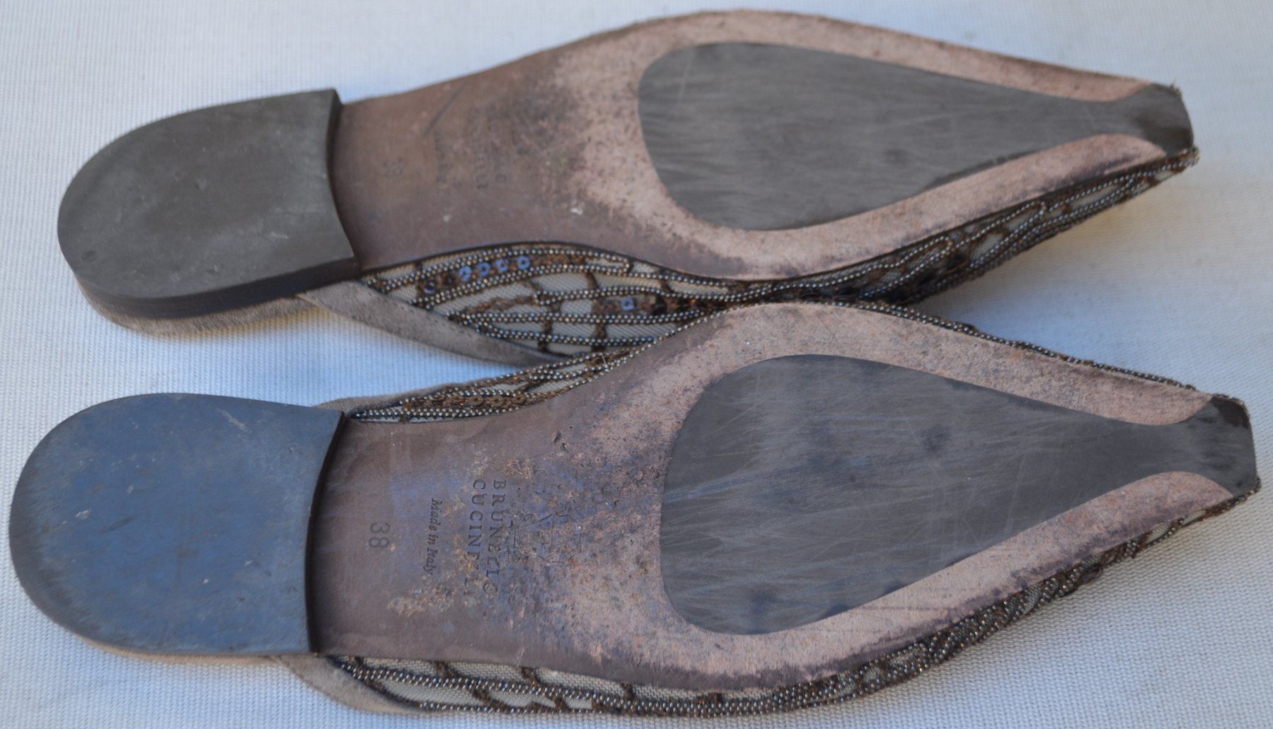Brunello Cucinelli Damenschuhe: Brunello Cucinelli Mules 38 – Gebraucht aus Collonges von Auganien 6