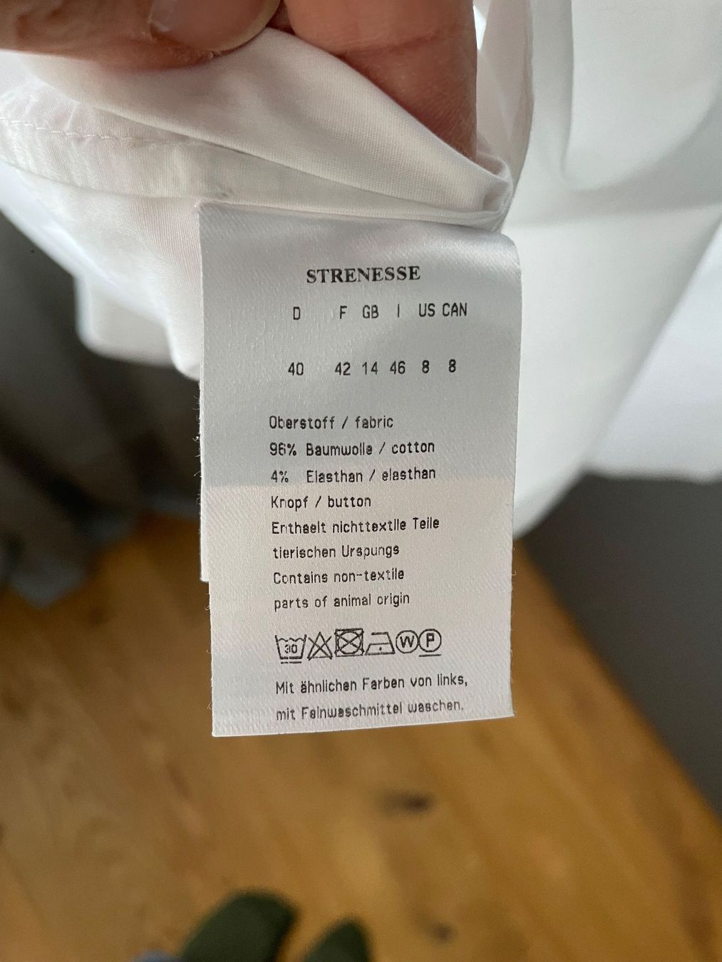 Camicette: Strenesse Bluse/Hemd - oversize – Usato da Trüllikon venduto da Megan 2