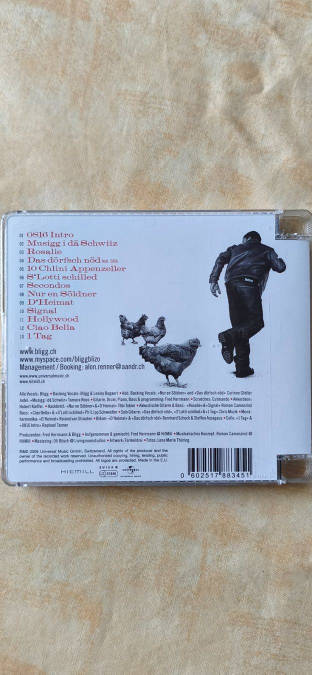 CD: Bligg Cd – Usato da Allschwil venduto da momo4444 1