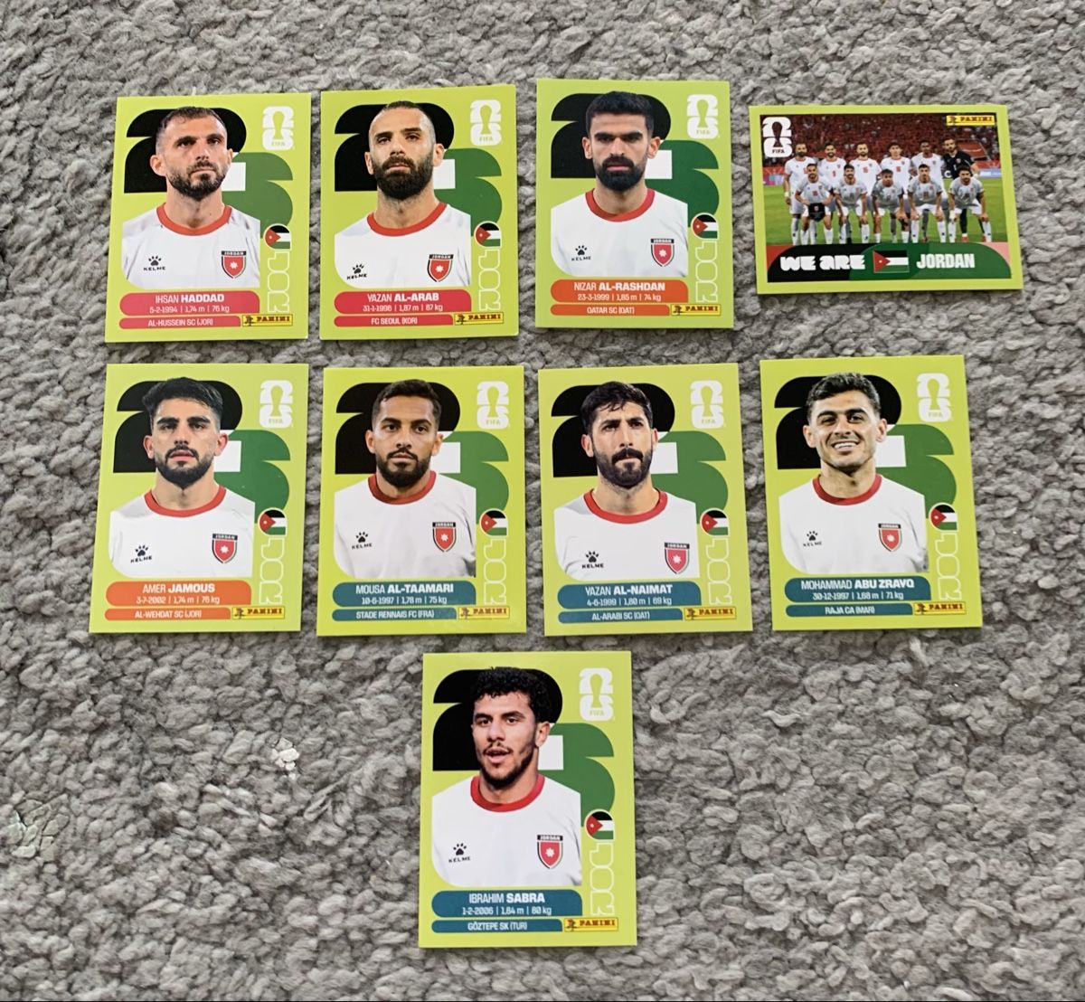 Panini Carte collezionabili: Jordanien Panini Sammelbilder  – Nuovo (secondo la descrizione) da Esslingen venduto da Gargamel011