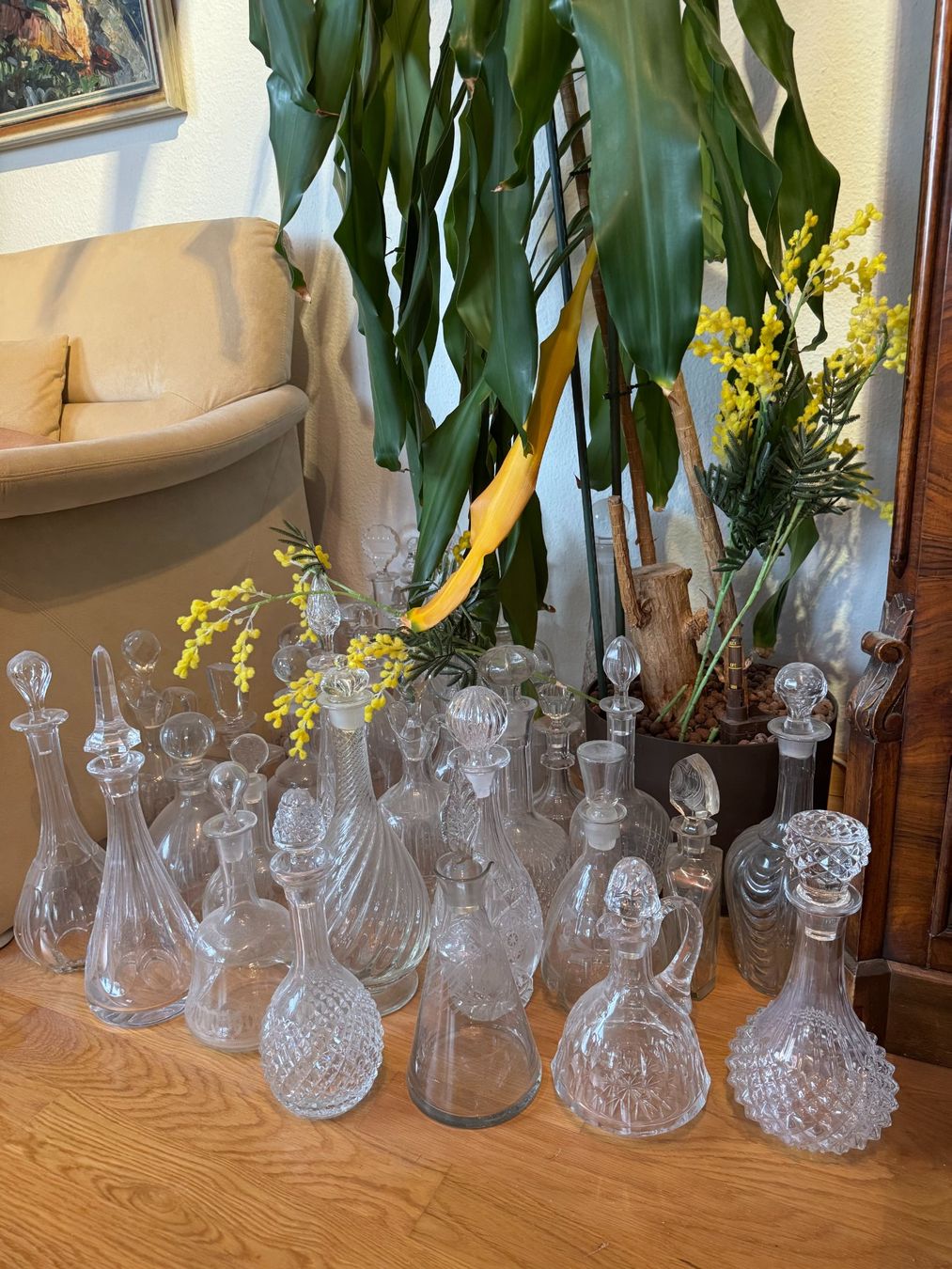 Caraffe: Glaskaraffen Sammlung – Usato da Winterthur venduto da Dimovera