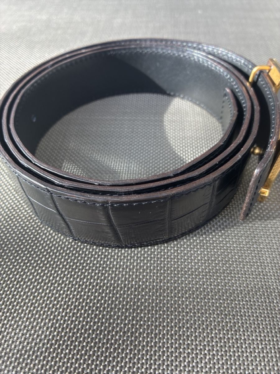 Hermès Ceintures: Hermes Crocodile belt – D'occasion à Pfäffikon SZ par StanleyCup 1