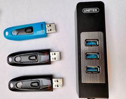 Unitek Y-3045C USB 3.0 3-Port-Hub