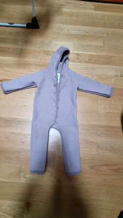 Hessnatur Wollwalk Overall aus reiner Bio-Merinowolle