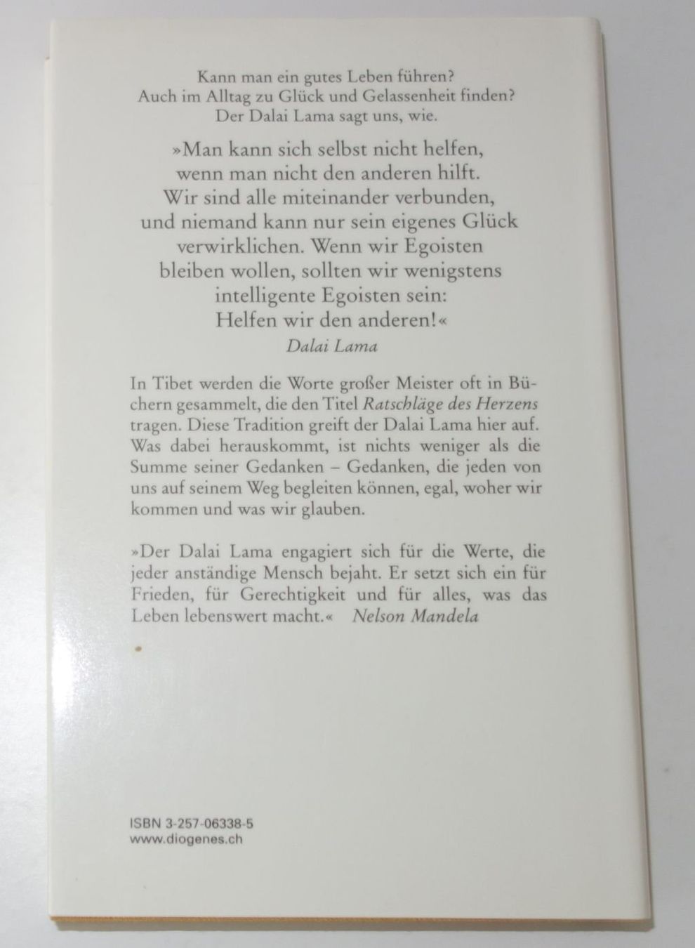 Libri: DALAI LAMA  -   Ratschläge des Herzens – Usato da Dietlikon venduto da Web-Trader 1