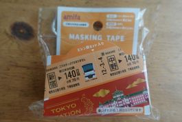 Washi Tape - Japan Tokyo Train Ticket | 20mm x 2m