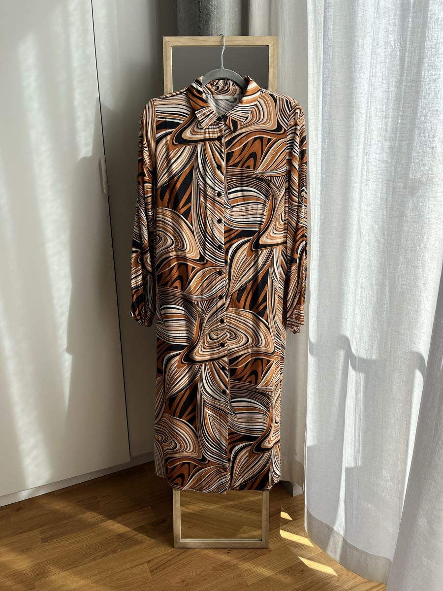 Mexx Vestiti: MEXX Hemdblusenkleid Gr. 40 Viskose – Nuovo (secondo la descrizione) da Zürich venduto da nat_yds5 9