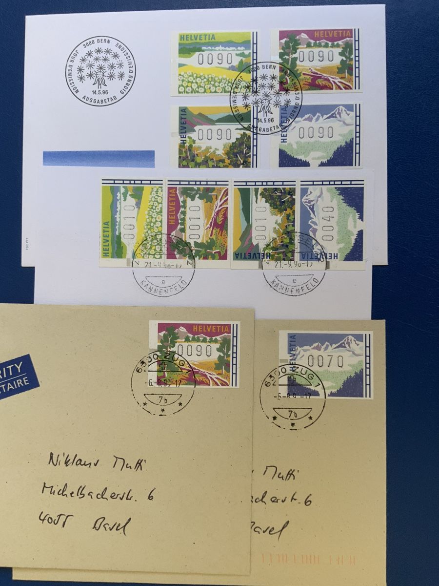 Tous les timbres: Automatenbriefmarken – D'occasion à Binningen par chr_cr5n 2
