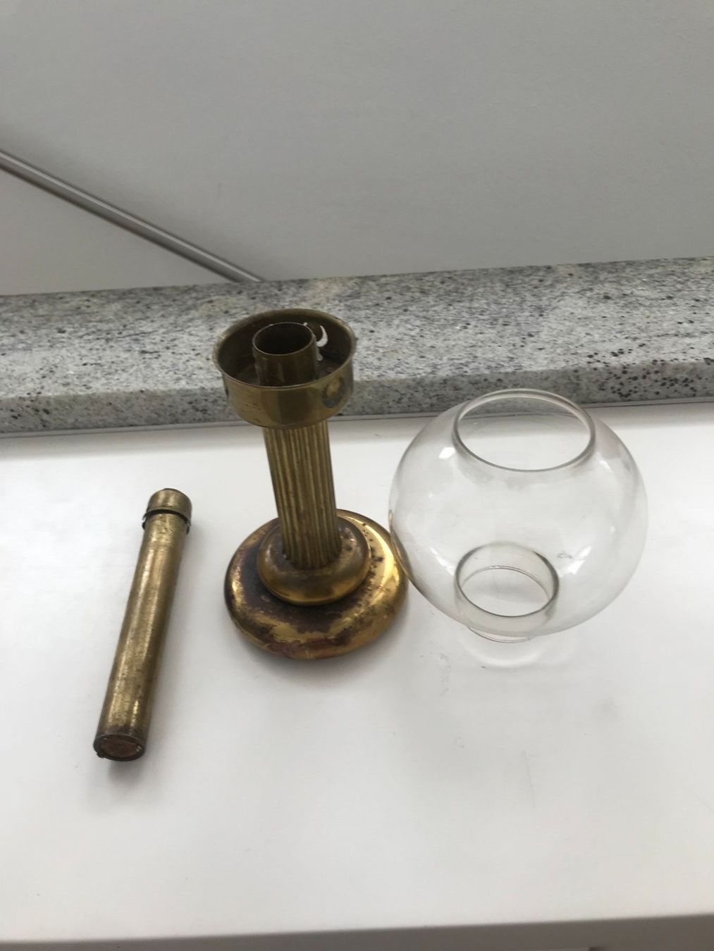 Lampade: Antike Kerzen Lampe – Usato da losone venduto da china06 1