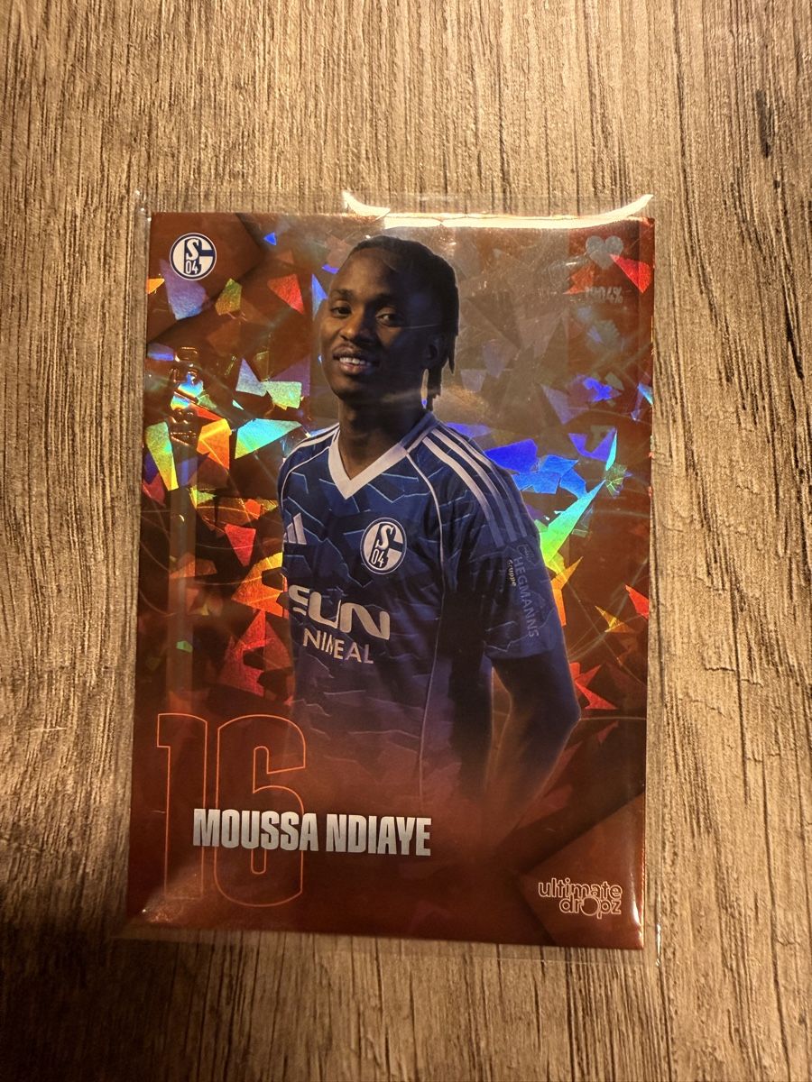 Sammelbilder & Trading cards: Moussa Ndiaye Schalke 04   48/50 – Neu (gemäss Beschreibung) aus Koblenz von Maestro_TCG