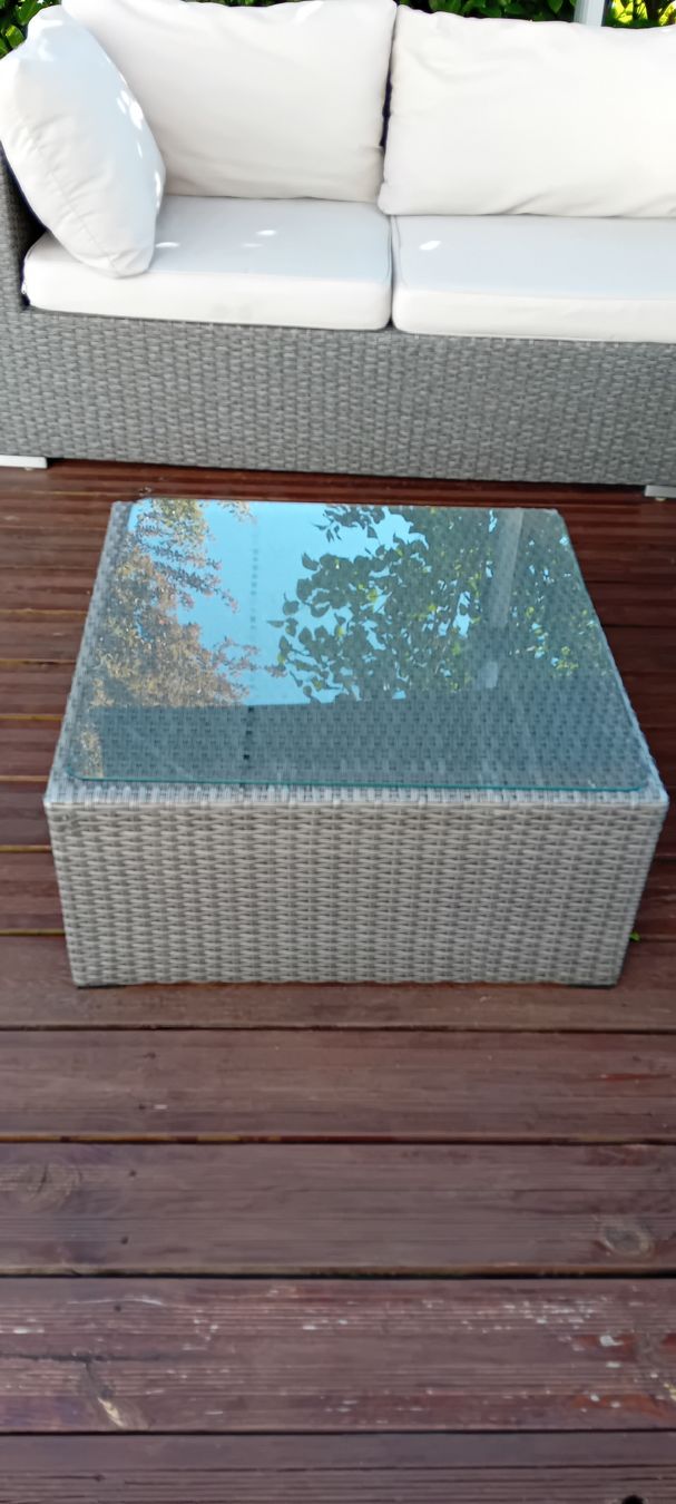 Divani: Gartenloung Ecksofa mit Tisch grau gebraucht – Usato da Gossau ZH venduto da gecko-7 4