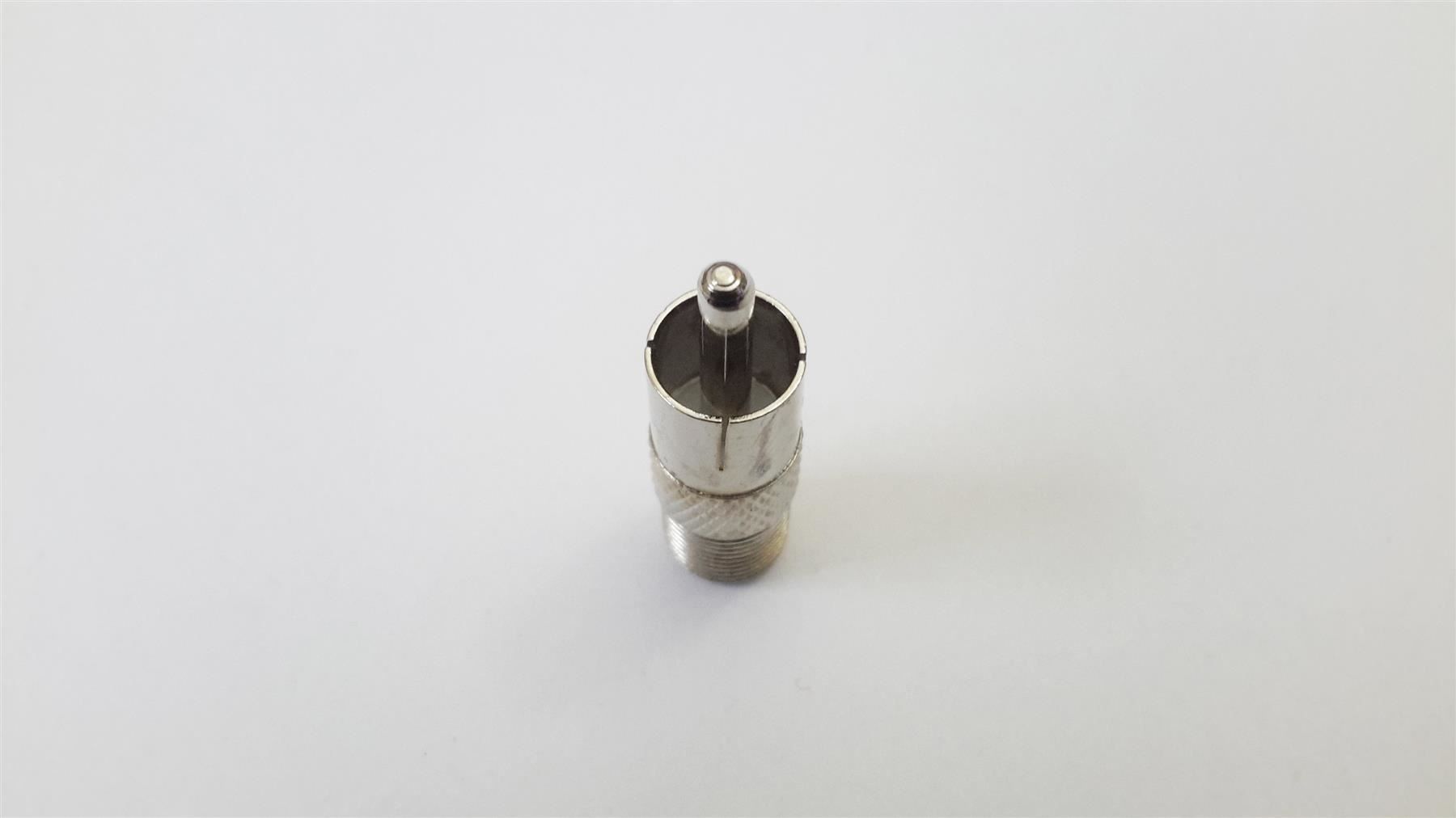 Laufwerke & Adapter: Adapter F-Buchse auf Cinch-Stecker – Neu und originalverpackt aus St. Gallen von cointec 3