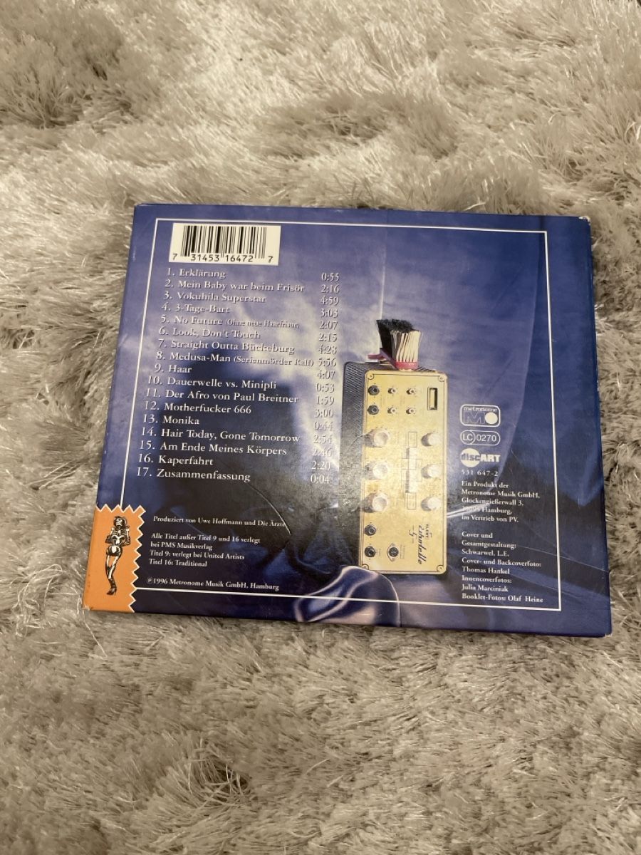 CD: Die Arzte Le Frisur CD  – Usato da Unterkulm venduto da AnoliOccasion 2