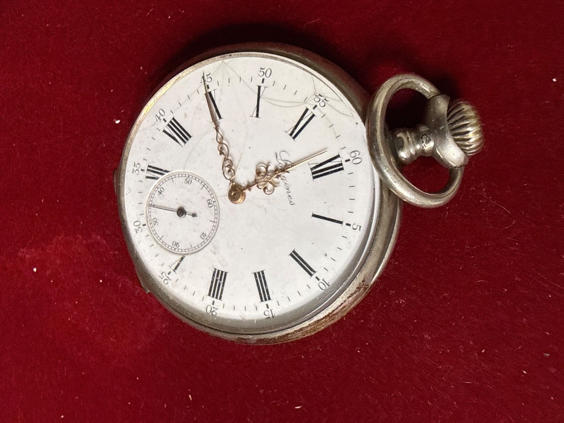 Longines Uhren: Longines Taschenuhr 48 mm – Gebraucht aus Pfeffingen von Allhandelklgwatches 1