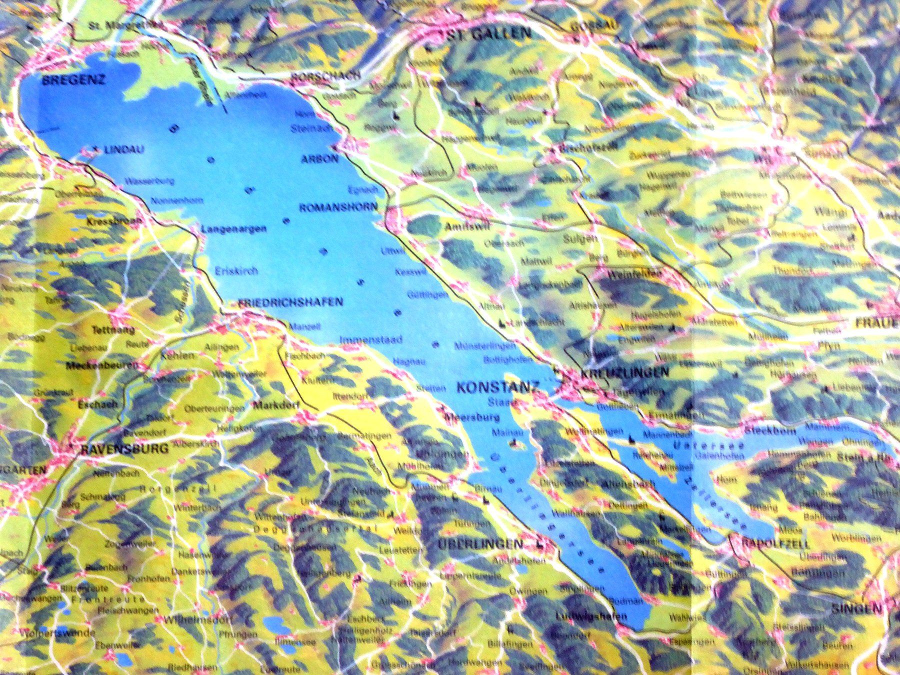 Landkarten & Atlanten: Panoramakarte der Schweiz SZB – Neu (gemäss Beschreibung) aus Lenk im Simmental von Ruedauph 4