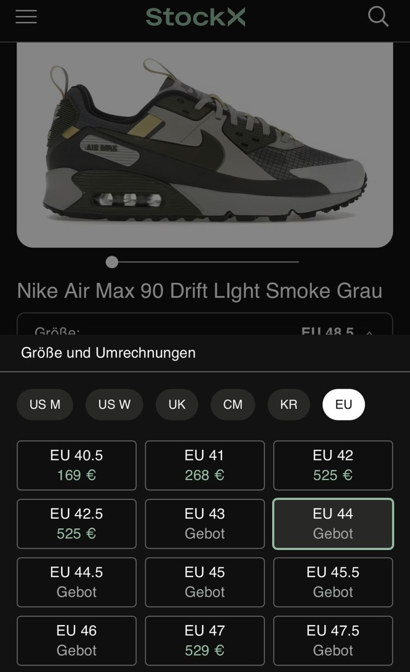Nike Scarpe da uomo: Nike Air Max 90 Drift  Gr.  44 – Nuovo e nell'imballaggio originale da Glattbrugg venduto da san_ssz5 4