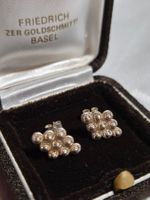 Schöne filigrane Boho Ohrstecker Sterling Silber Stempel 925
