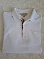 Polo Burberry blanc taille M