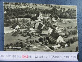 MARIASTEIN LUFTBILD FREY 1966 ECHTE FOTO AERO-FOTO SO AK