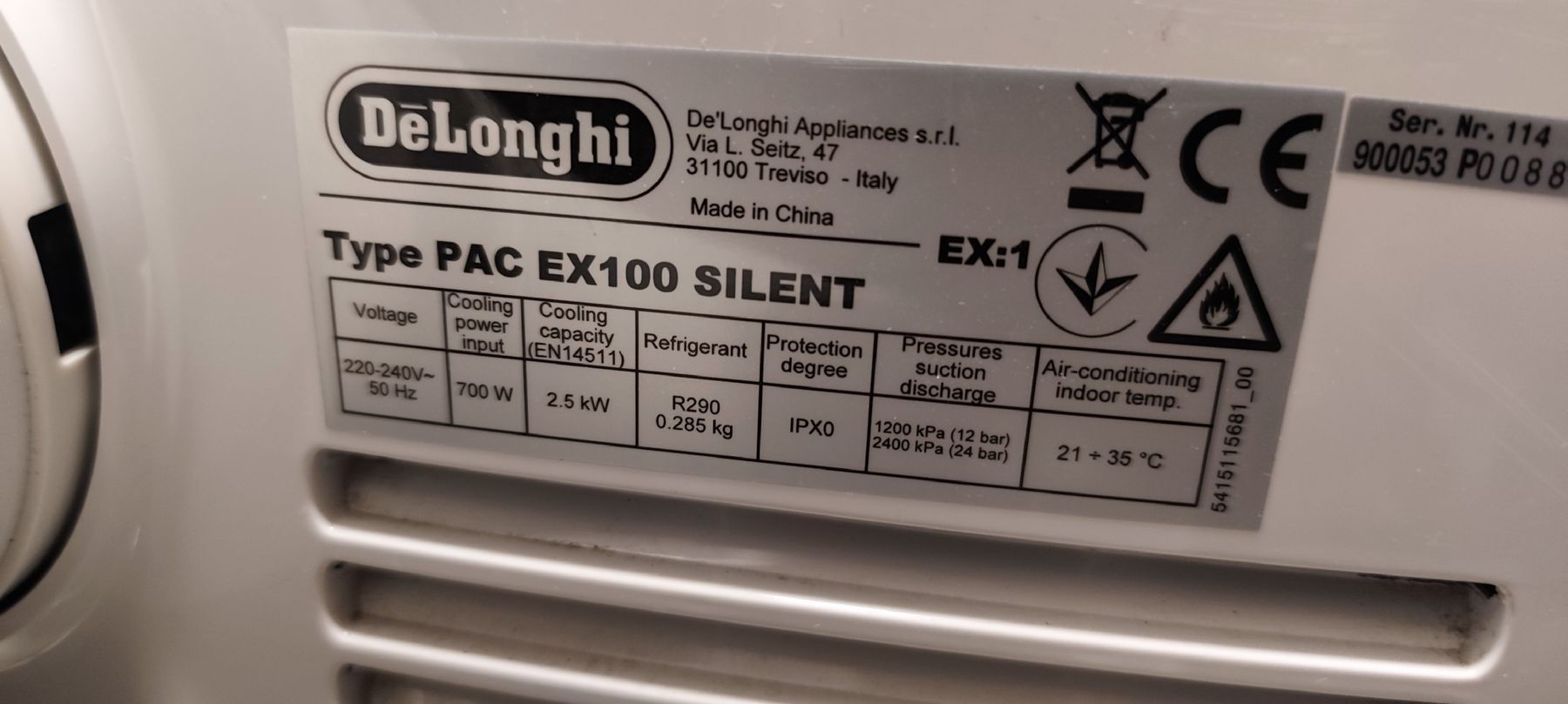 De'Longhi Condizionatori: DeLonghi PAC Aircondition – Usato da Zollikofen venduto da okjass 3