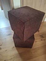 Lot de 2 poufs