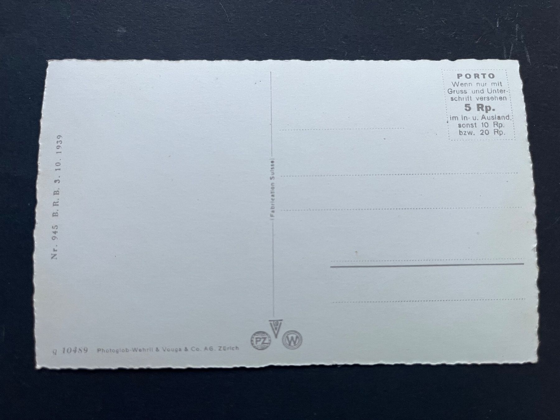 Cartoline postali: Stans NW, evt Luftbild ca 1950 – Usato da Ostermundigen venduto da DaxKarten-75 1