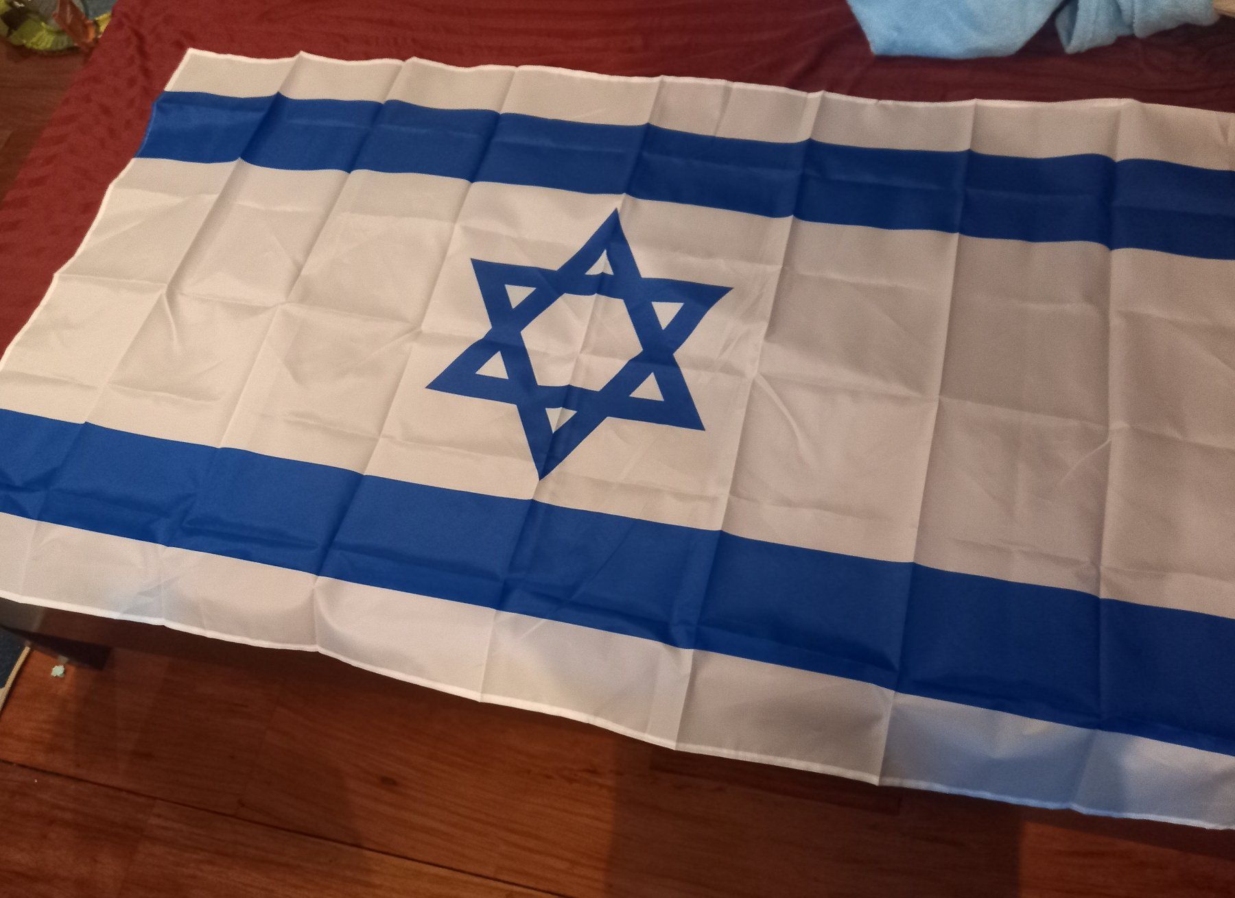 Fahnen: 3x Israel Flagge - 90x150cm / Drapeau Israël – Neu und originalverpackt aus Bussigny von NATURALO 3