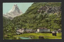 Alpina Sprüngli Zurich : ZERMATT et M. MATTERHORN (1920)