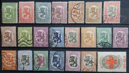 Finnland ex. Kat. 95-136 */gest. 1918/27