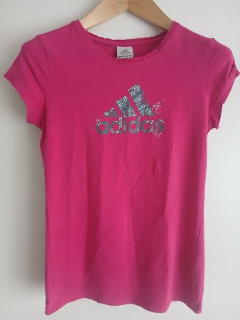 Damen T-Shirt adidas pink Grösse 38 Top Zustand