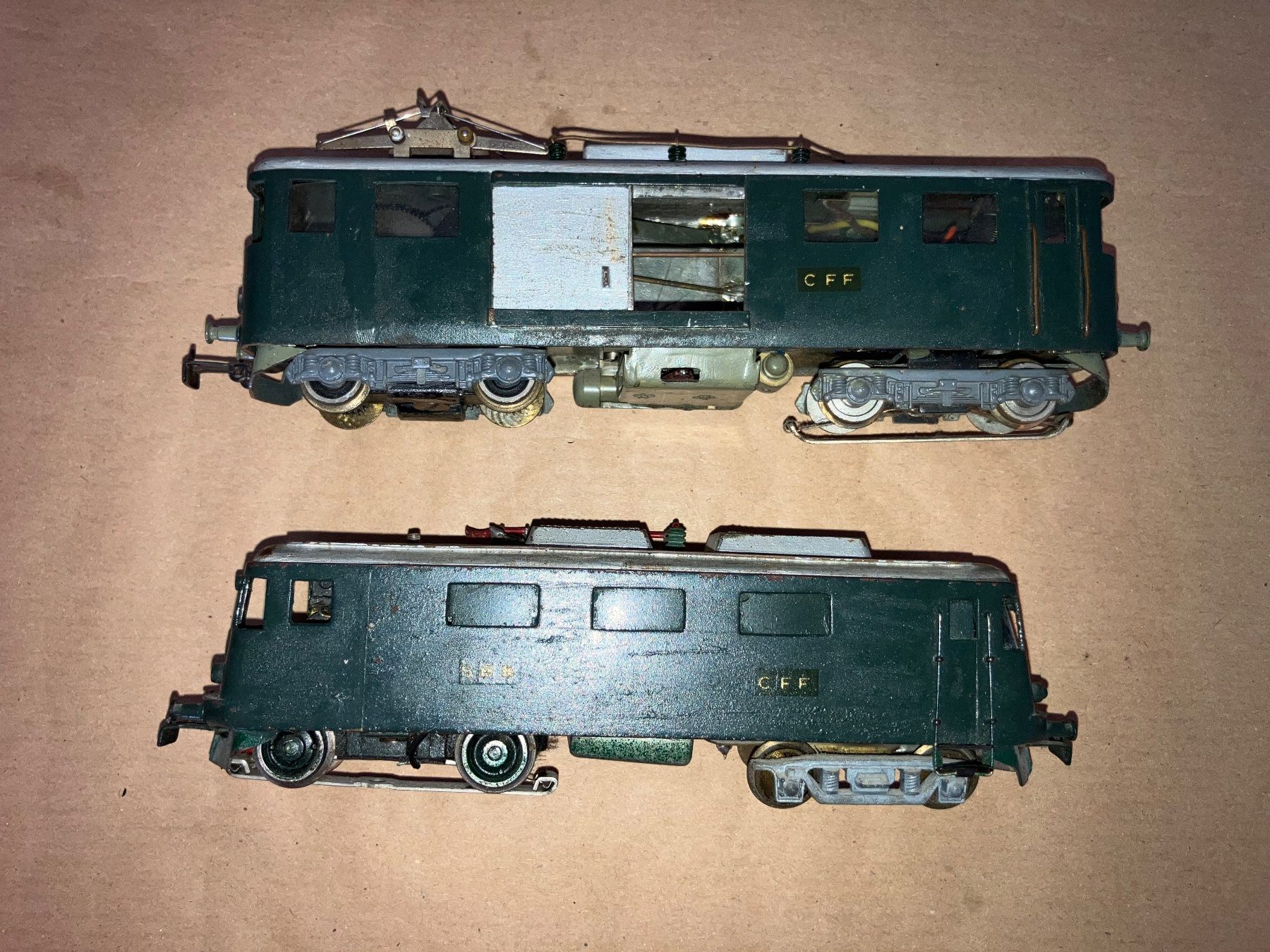 Modellini di ferrovie: Re 4/4'' und De 4/4 Eigenbau/Werkstattmodelle – Difettoso da Bütschwil venduto da Semaphor 4