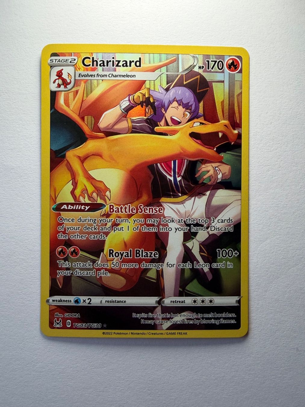 Pokémon Sammelbilder & Trading cards: Charizard TG03/TG30 – Gebraucht aus Ilanz von caui