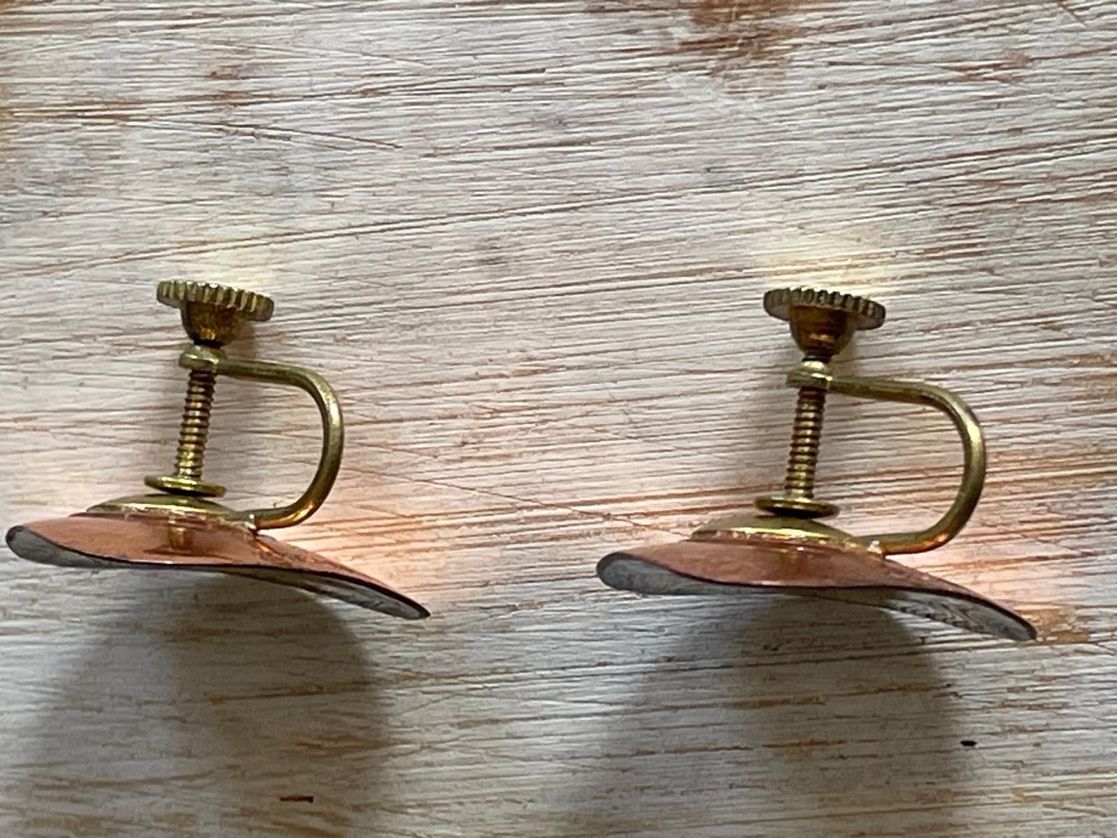 Ohrringe & -stecker: Ohrringe und Brosche, 60er Jahre Set, "Hogan Bolas" – Gebraucht aus Schwerzenbach von Tamama 7