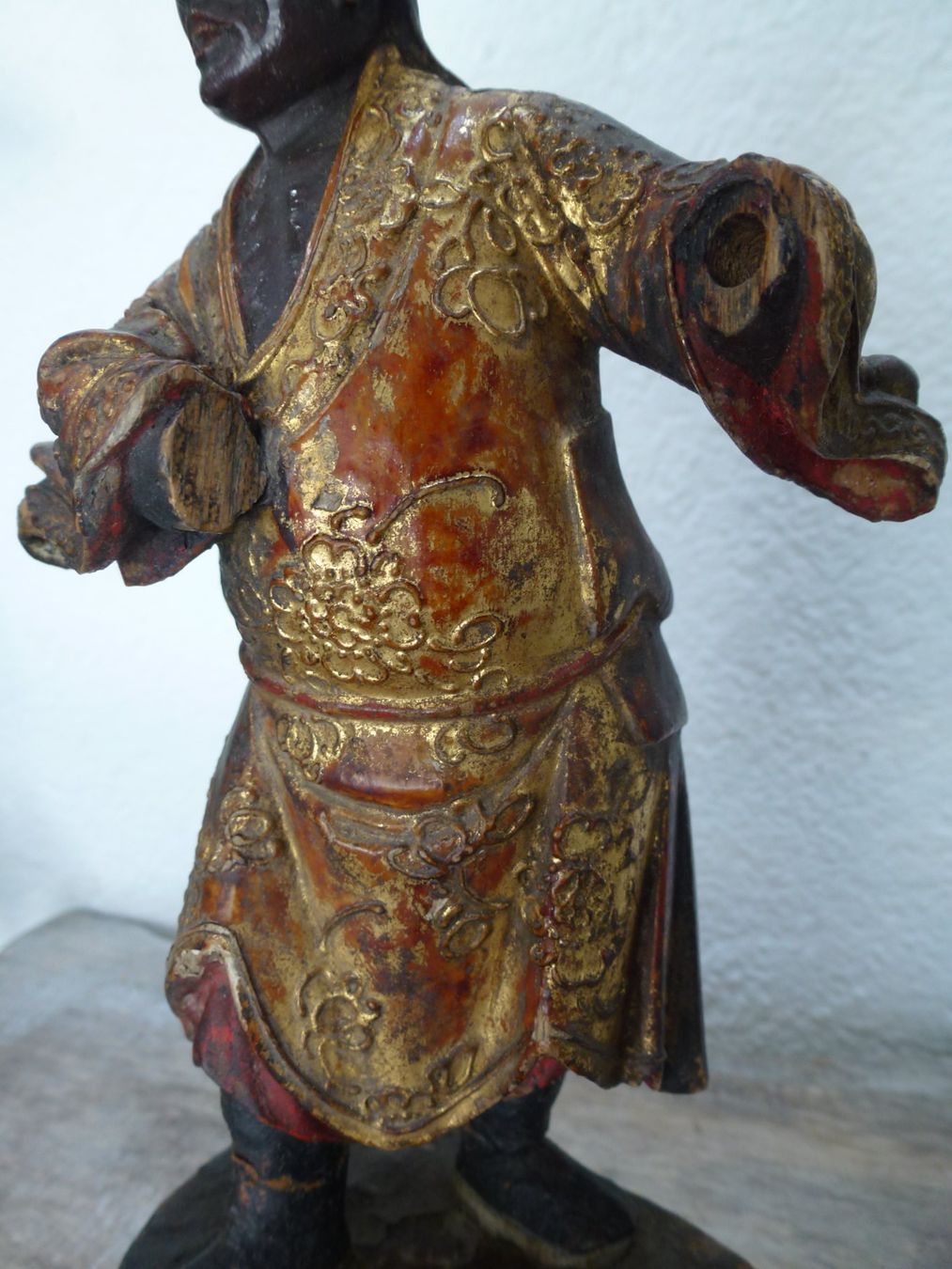 Skulpturen & Statuen: Holzfigur Kaiser China Tänzer Qing – Gebraucht aus Esslingen von eintagammeer 8