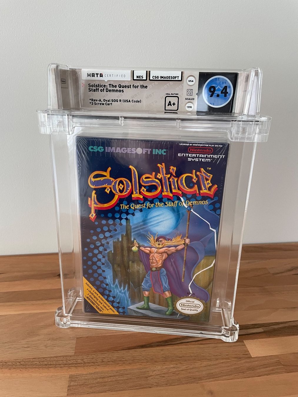 Nintendo Spiele: Nintendo NES Solstice NEU sealed WATA – Neu (gemäss Beschreibung) aus Kehrsatz von Sash17